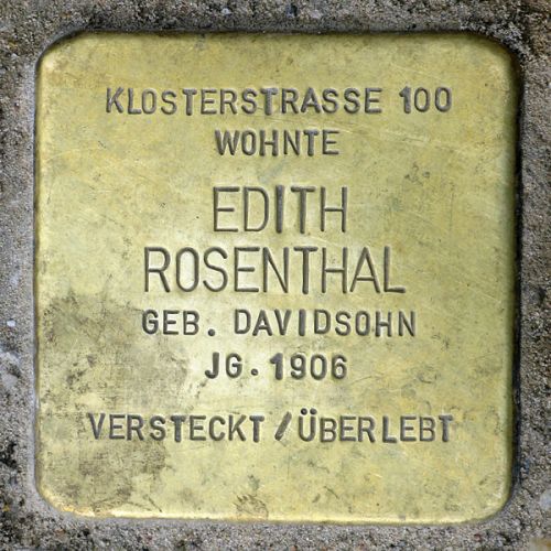 Stolpersteine Karl-Liebknecht-Strae 9 #3