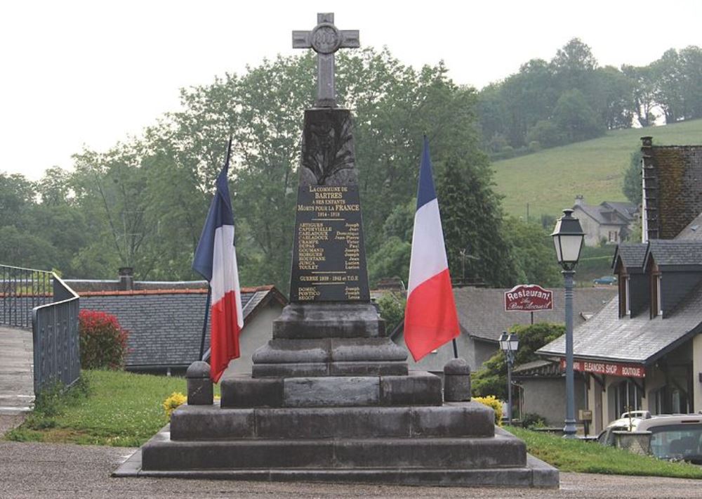 Oorlogsmonument Bartrès #1