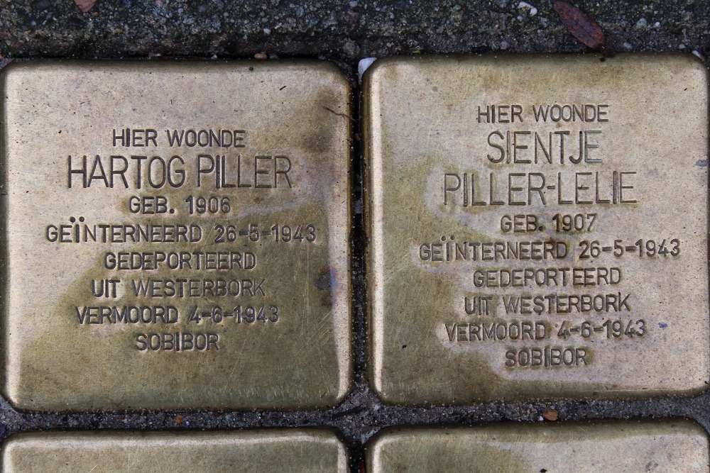 Stumbling Stones Korte Lepelstraat 91 #2