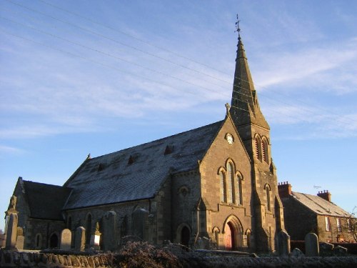 Oorlogsgraf van het Gemenebest Norrieston Churchyard