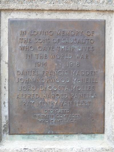 War Memorial Sausalito #3