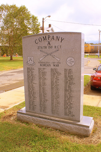 Monument Koreaanse Oorlog Etowah #1