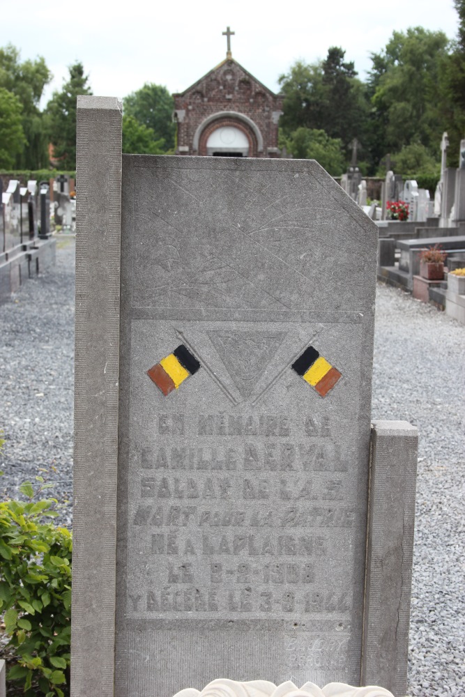 Belgische Oorlogsgraven Laplaigne #2