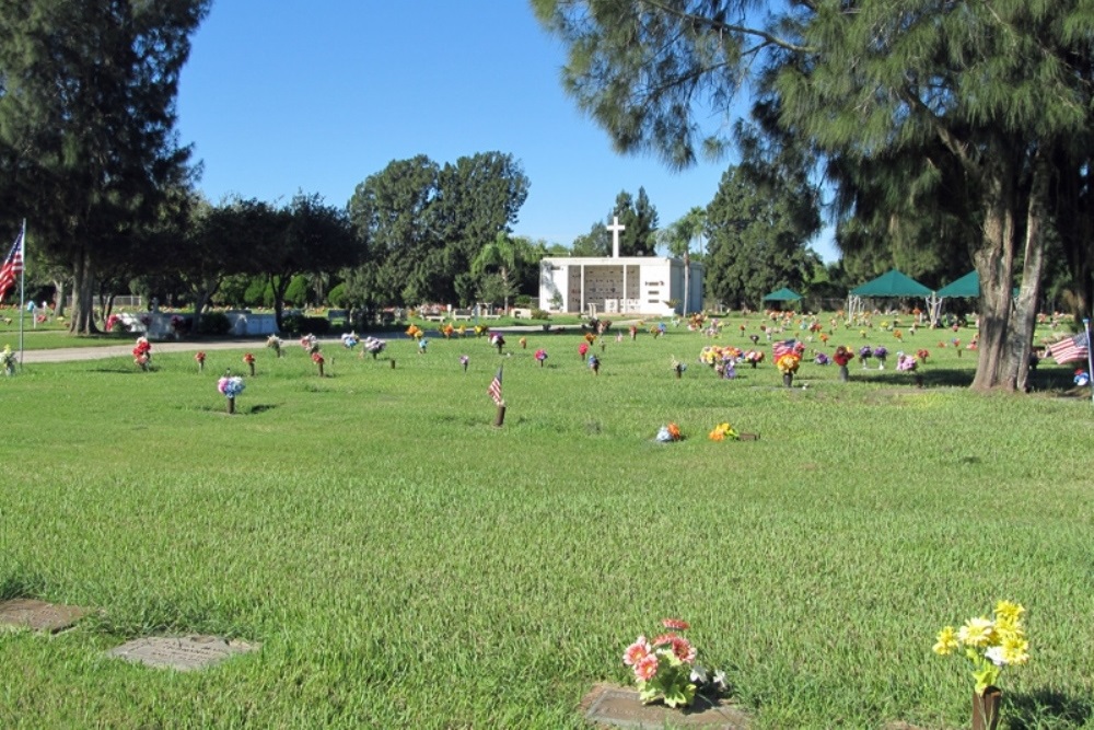 Amerikaanse Oorlogsgraven Rose Lawn Memorial Gardens