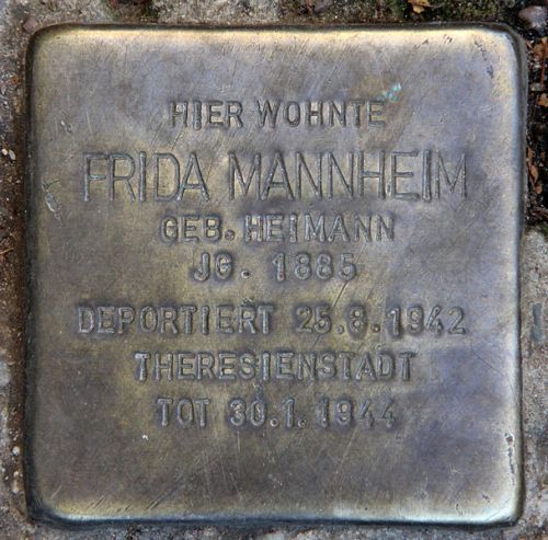 Stolpersteine Calvinstrae 15 #1