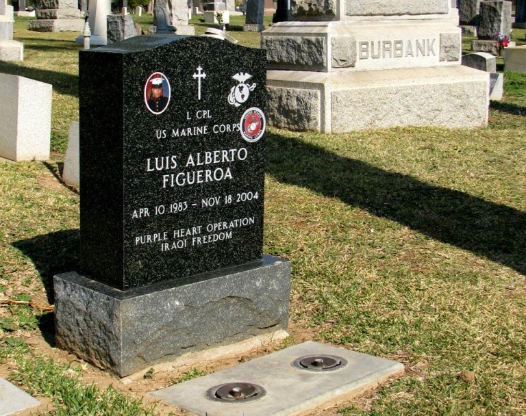 Amerikaans Oorlogsgraf Angelus Rosedale Cemetery #1