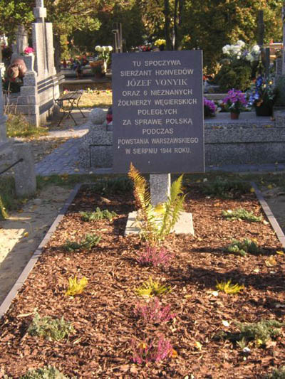 Mass Grave Hungarian Soldiers Warsaw