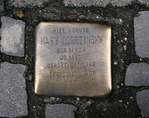 Stolperstein August-Bebel-Strae 1 #1