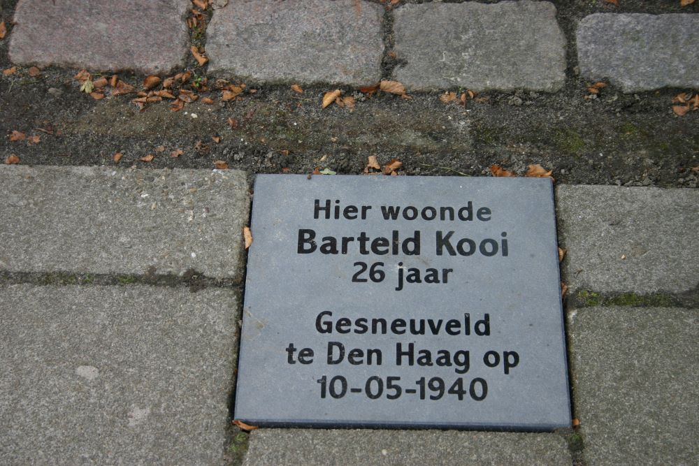 Memorial Stone Hoofdstraat 106