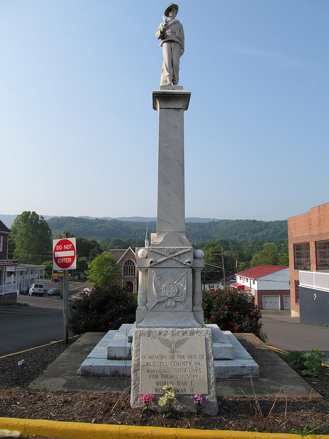 Oorlogsmonument Russell County #2