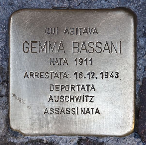 Stolpersteine Via S. Martino E Solferino 9 #1