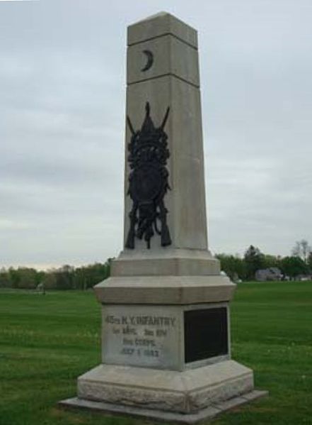 Monument 45th New York Infantry