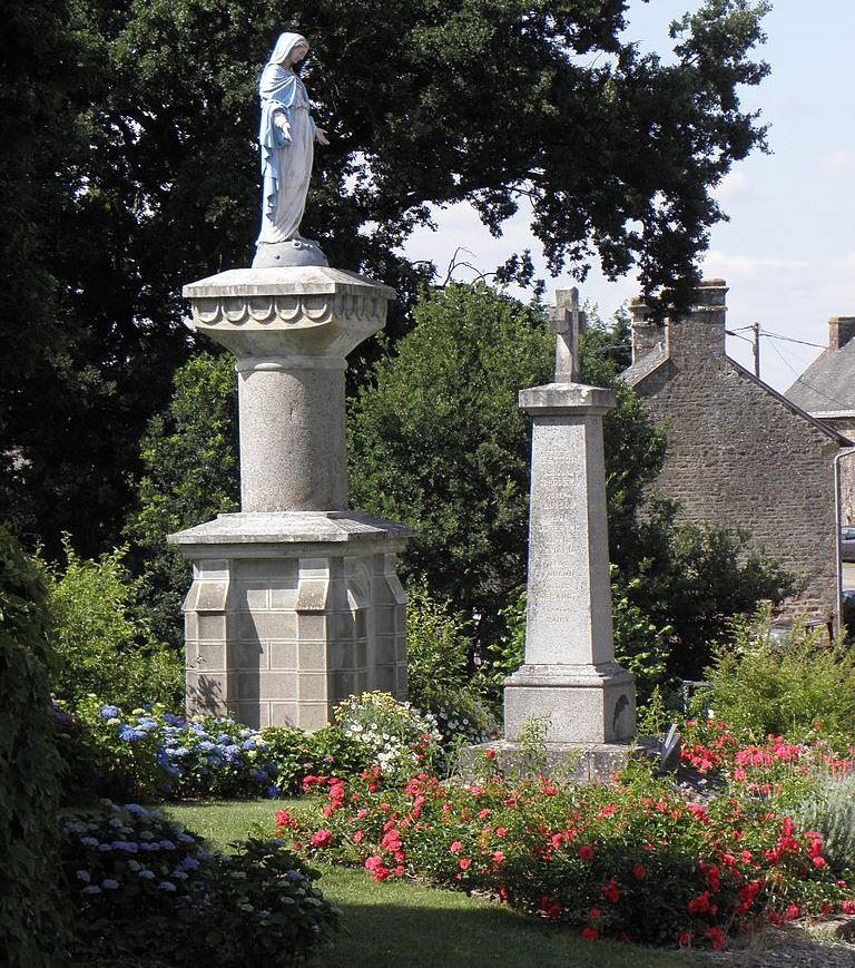 Oorlogsmonument Melleray-la-Valle #1