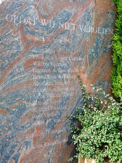 Jewish Memorial 's-Heeren Loo-Lozenoord #4