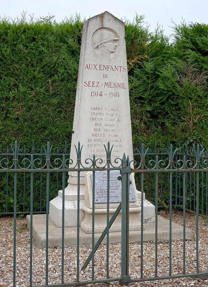 Oorlogsmonument Sez-Mesnil