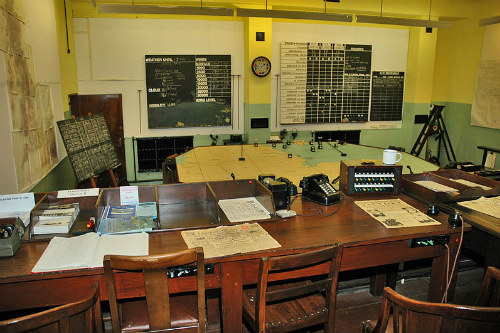 RAF Digby World War Two Sector Operations Room Museum #1