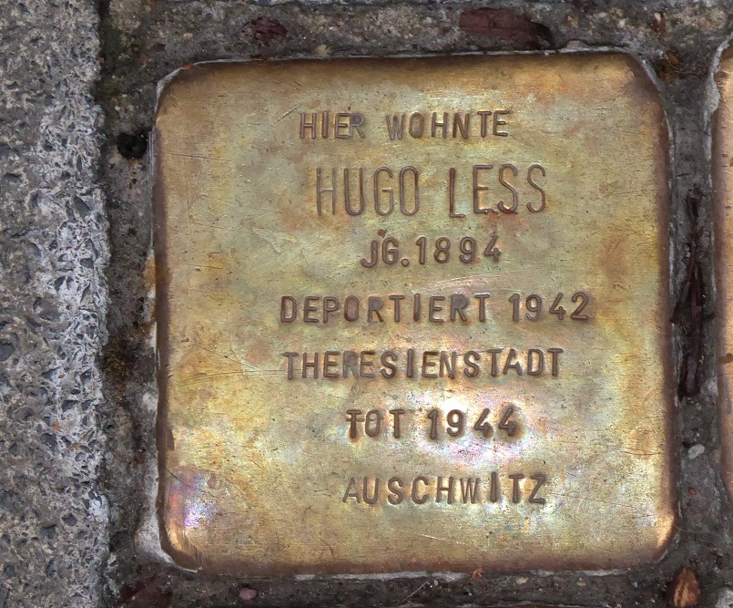 Stolpersteine Kanalstrae 27 #2