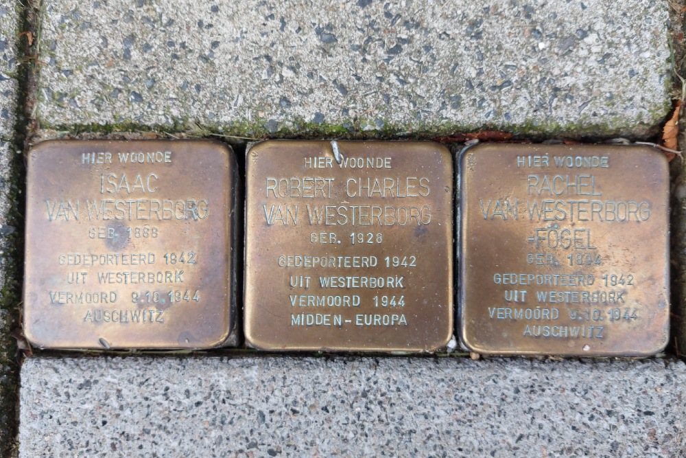 Stolpersteine Burgemeester Meineszlaan 85a