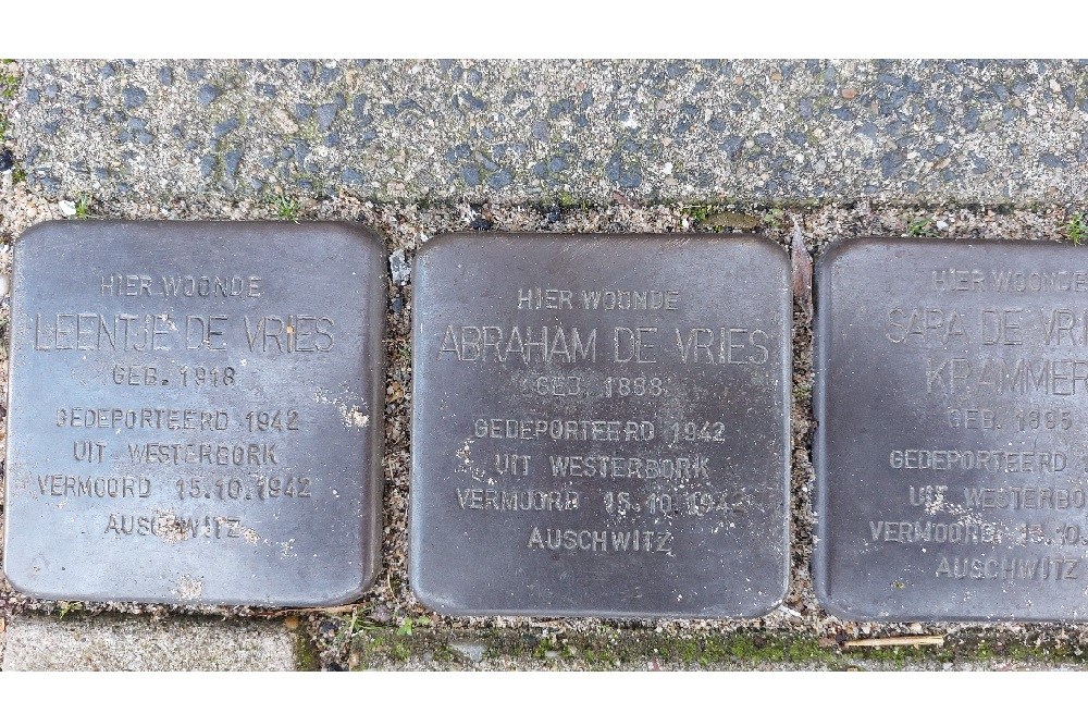 Stolpersteine Burgemeester Meineszlaan 37c #1