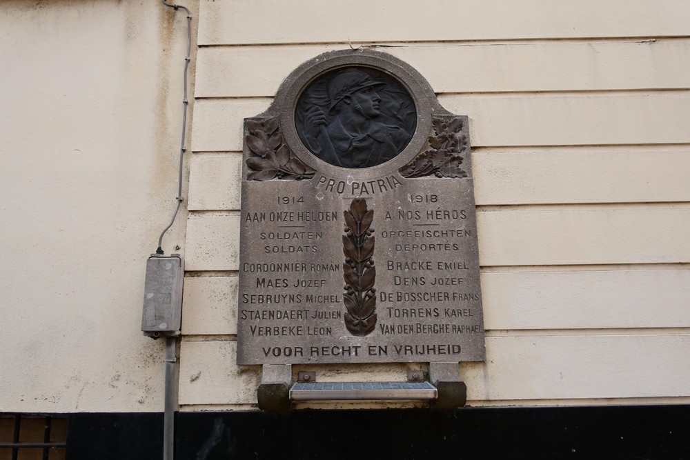 War Memorial Gent Patershol