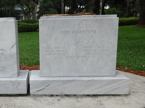 Oorlogsmonument Glynn County #1