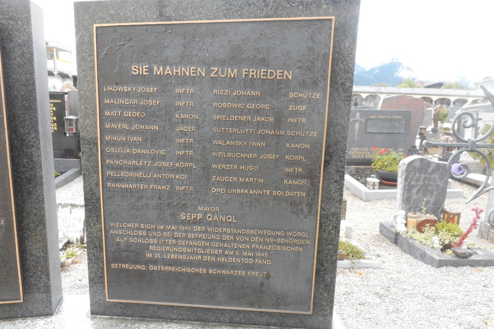 Oostenrijkse Oorlogsgraven Wrgl #3