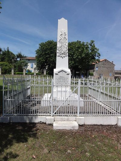 Oorlogsmonument Saint-Romans-ls-Melle