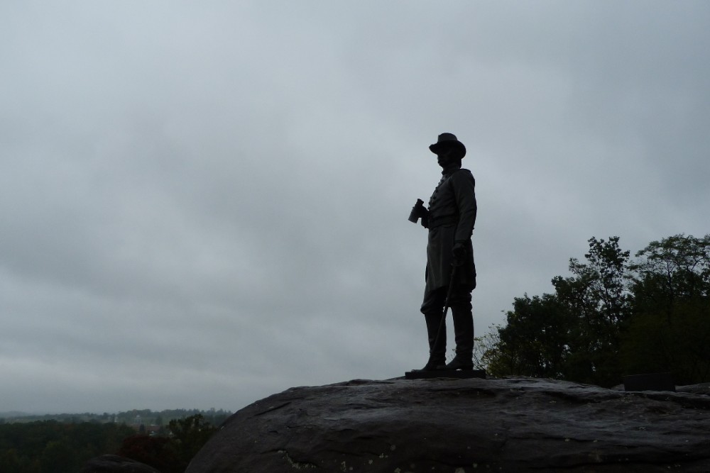 Standbeeld Brigadier-General G. K. Warren