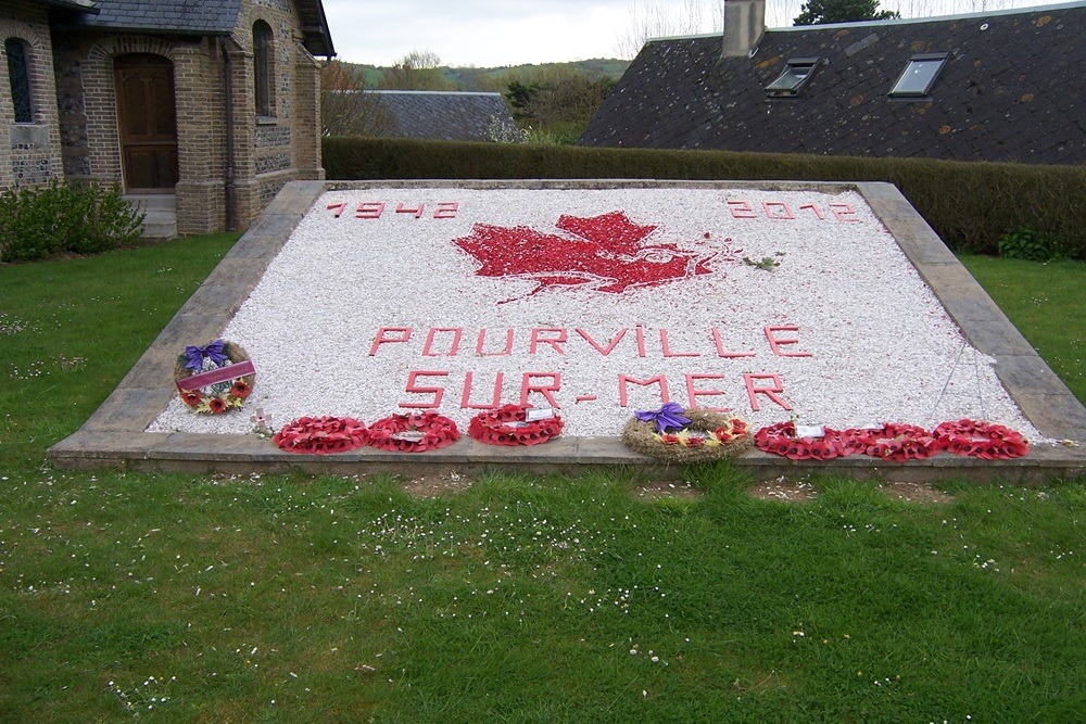 Canadees Gedenkteken Pourville-sur-Mer #2