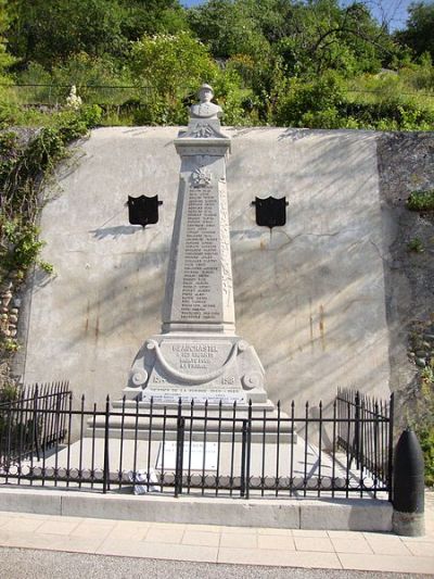 Oorlogsmonument Beauchastel