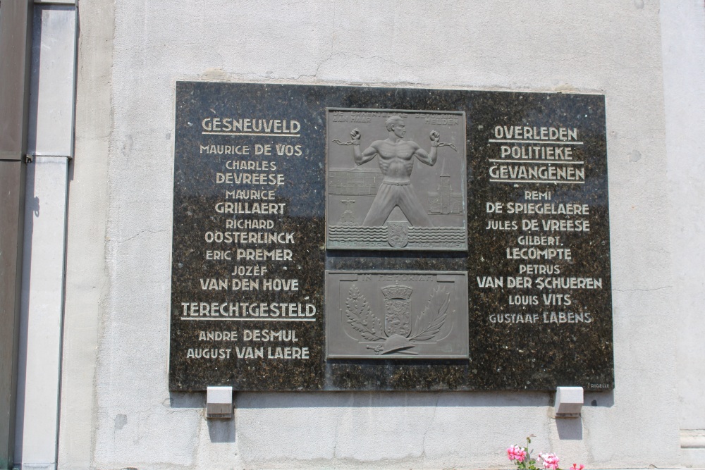 Gedenkteken Tweede Wereldoorlog Ledeberg	 #2