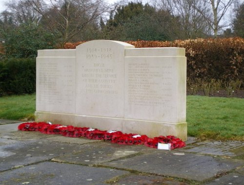 Commonwealth War Graves St Andrew's Chuchyard