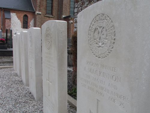 Oorlogsgraven van het Gemenebest Lanchéres #3