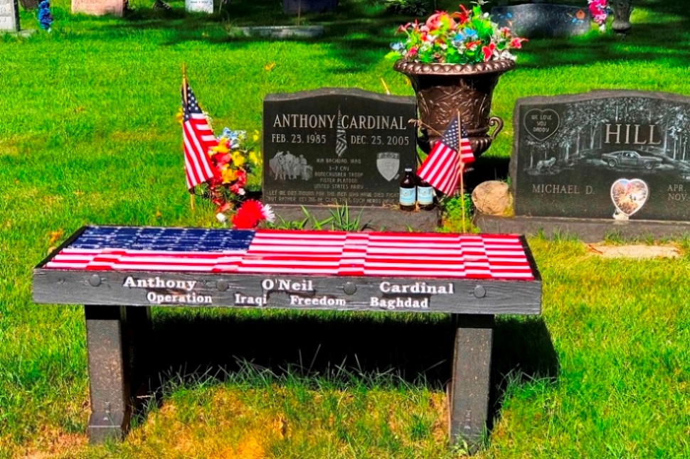 American War Grave Egelston Township Cemetery #1