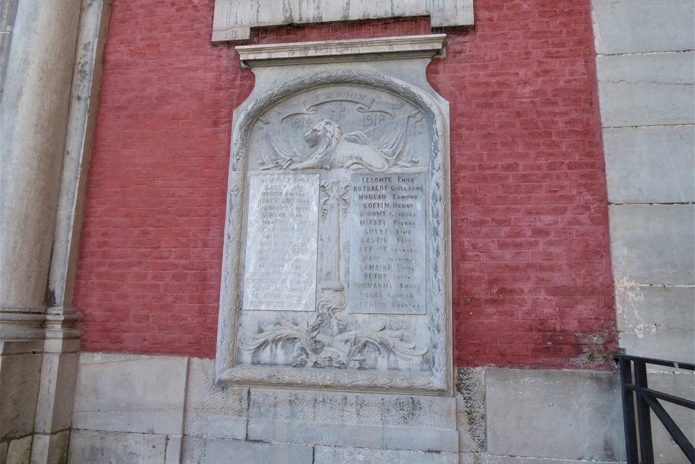 Gedenkteken Slachtoffers van de Wijk St.Joseph Namen #3
