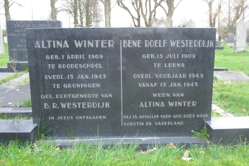 Nederlandse Oorlogsgraven Gemeentelijke Begraafplaats Oosteinde #4