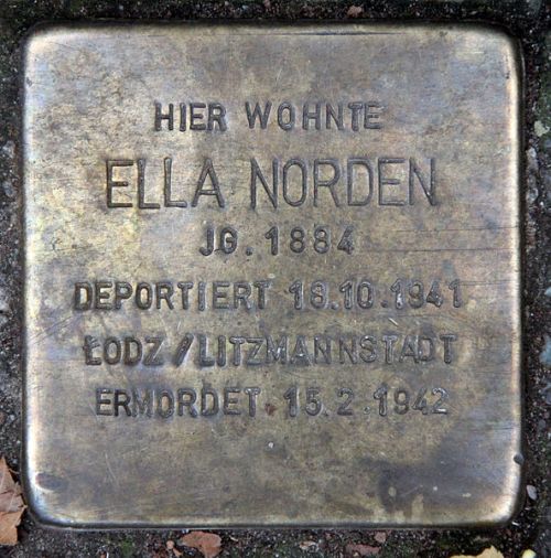 Stolpersteine Pariser Straße 45 #3
