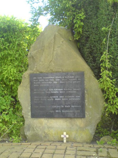 Monument Slachtoffers Bombardement Warrington #1