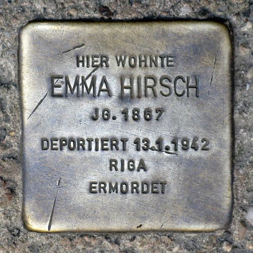 Stumbling Stone Steinstraße 26 #1