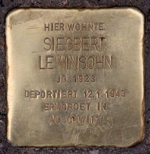 Stolpersteine An der Urania 7 #3