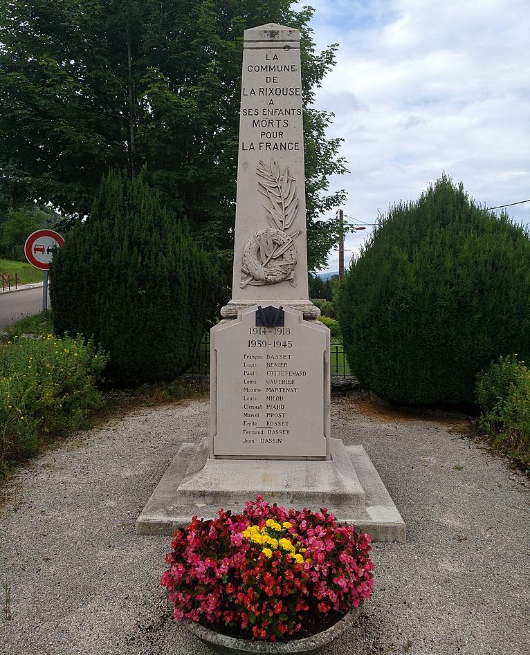 Oorlogsmonument La Rixouse #1
