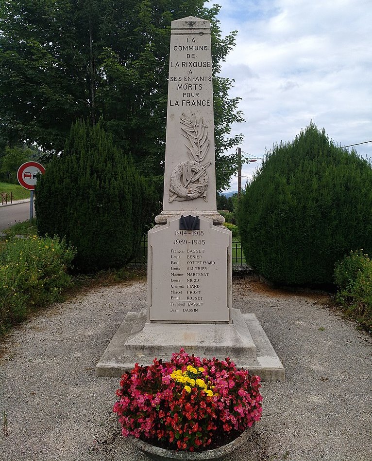 Oorlogsmonument La Rixouse