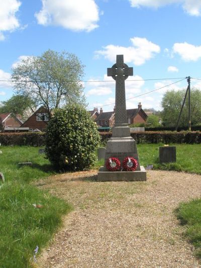 Oorlogsmonument St. Mary Church #1