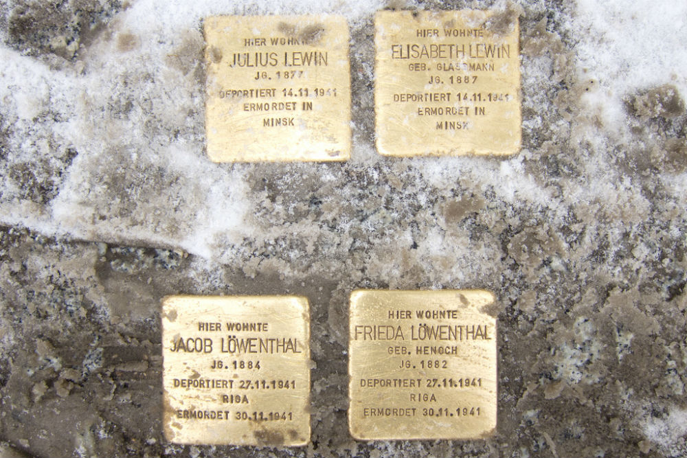 Stolpersteine Karl-Marx-Strae 76 #1