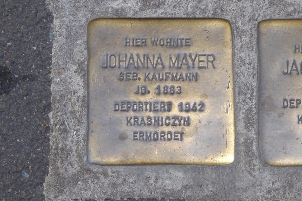 Stumbling Stones Friedrichstraße 11 #4