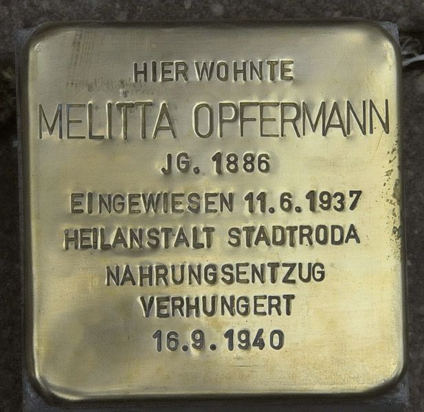 Stolperstein Bahnhofstrae 7 #1