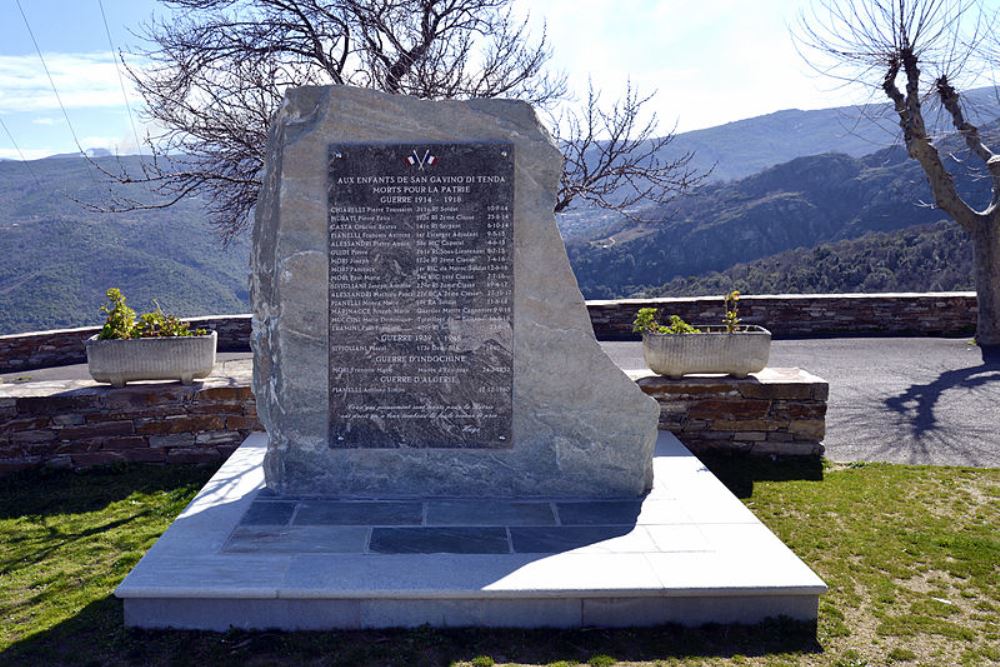 Oorlogsmonument San-Gavino-di-Tenda