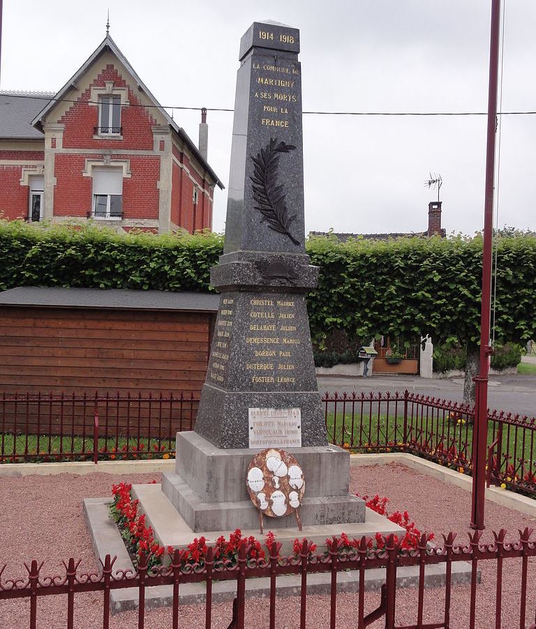 Oorlogsmonument Martigny