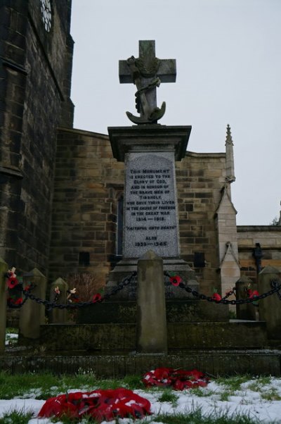 Oorlogsmonument Tibshelf #2