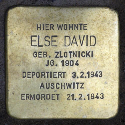 Stolpersteine Kthe-Niederkirchner-Strae 25 #1